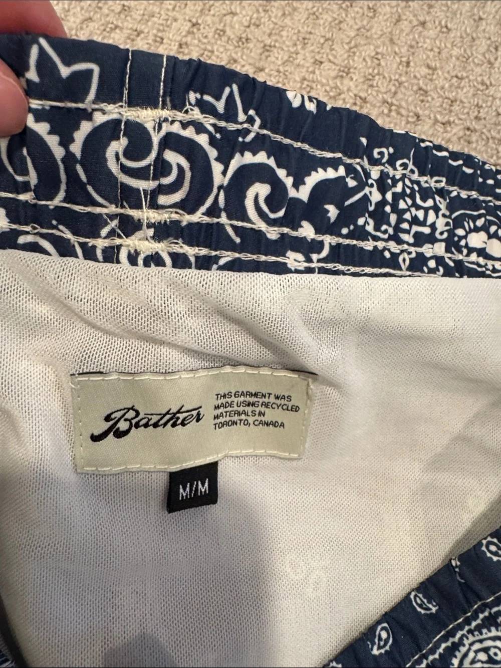 Bather for Madewell swim shorts